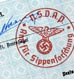 1939 Aryan Proof certification 1939 NSDAP Abstammungsnachweis