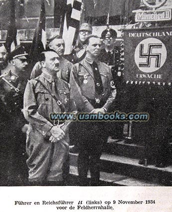 Reichsführer-SS Heinrich Himmler and Hitler