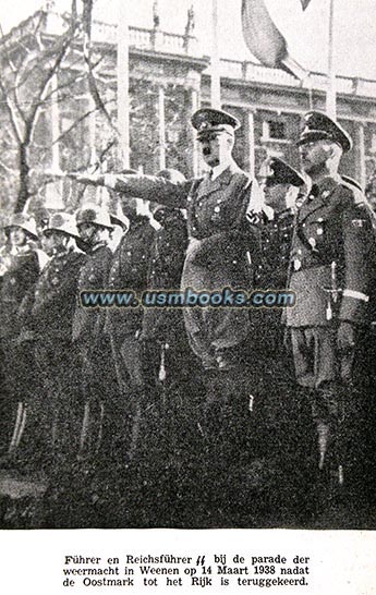 Reichsführer-SS Heinrich Himmler and Hitler