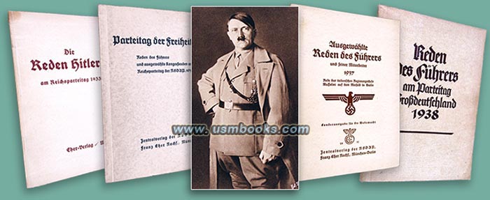 Hitler speeches Hitler speeches published during the Third Reich