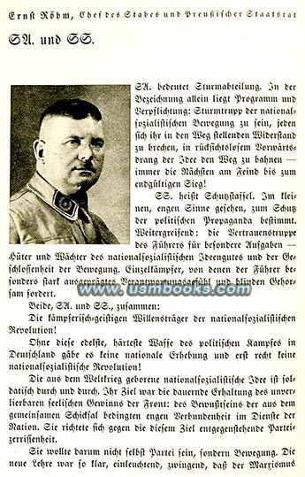 SA-Stabschef Ernst Röhm