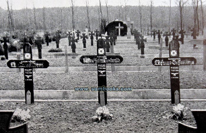 Ehrenfriedhof, German soldier cemetery Foret de Mormal