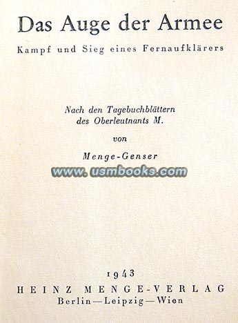 Das Auge der Armee - Kampf und Sieg eines Fernaufklärers