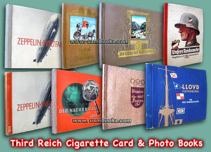 Nazi cigarette albums Nazi cigarette albums