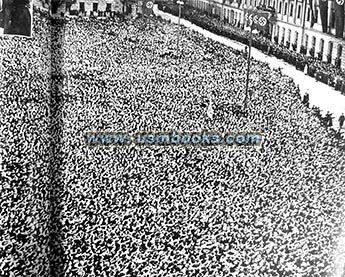 Wilhelmsplatz in front of Hitlers Reichschancellery Berlin