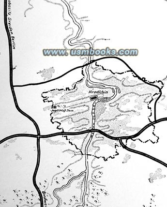 Nazi freeway around Prague