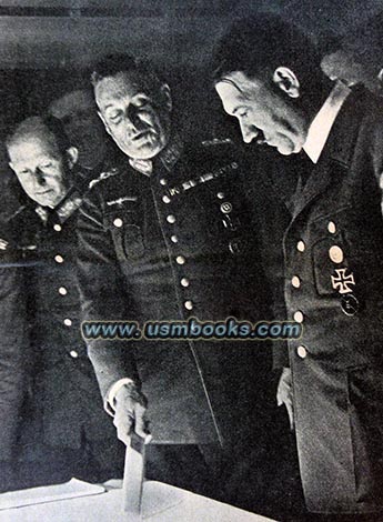 Auf den Strassen des Sieges Adolf Hitler and OKW Chief Generaloberst Wilhelm Keitel