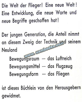 Gefluegelte Worte dedication