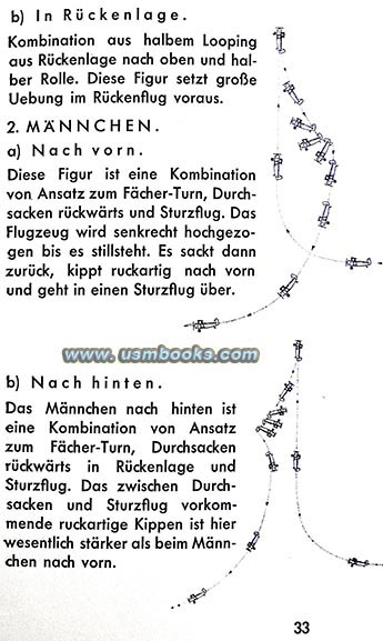 Immelmann aerial stunt