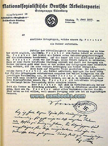 Julius Streicher, Nazi Party Ortsgruppe Nürnberg