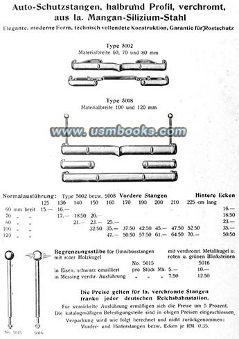 Nazi car aftermarket bumpers