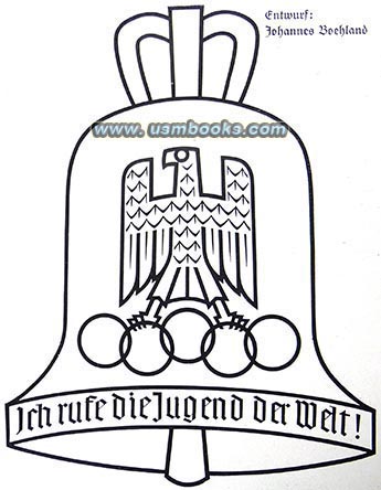 1936 Olympic Bell designed by Johannes Boehland