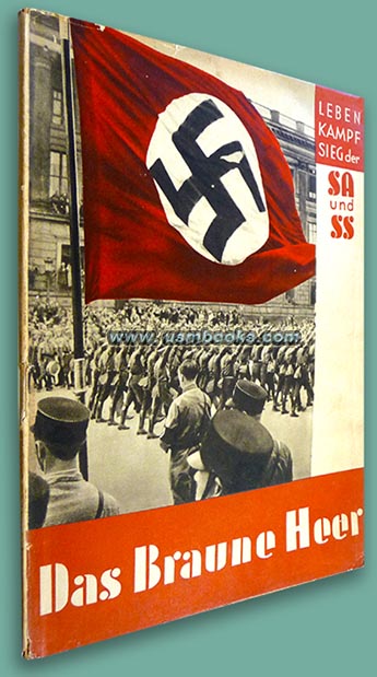 Das braune Heer Heinrich Hoffmann photo book 1932 First Edition
