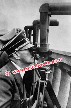 Hitler at the frontlines in Poland, 1939