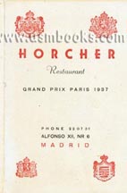 Horcher Madrid