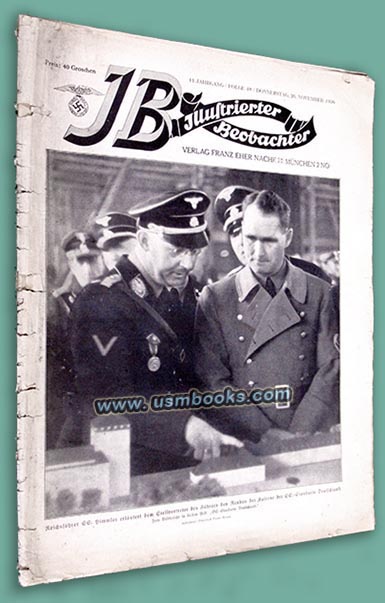 SS-Standarte Deutschland, Reichsführer-SS Heinrich Himmler, Rudolf Hess