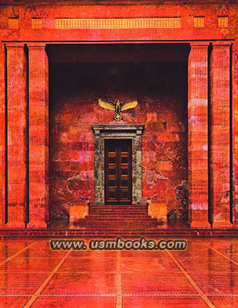 die neue Reichskanzlei Marble Gallery, Rotgrau Schnöll Marmor
