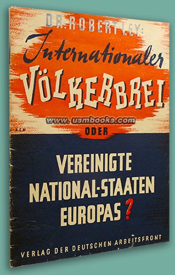 Internationaler Völkerbrei oder Vereinigte National-Staaten Europas?