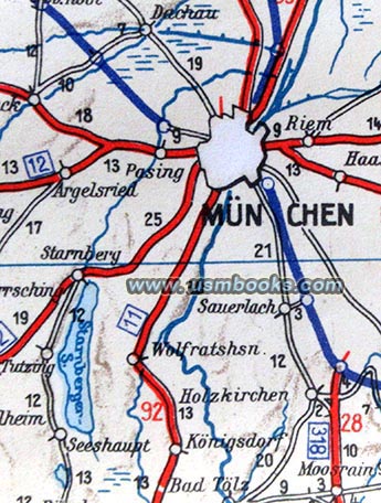 Munich, Dachau, Bad Tölz, Riem