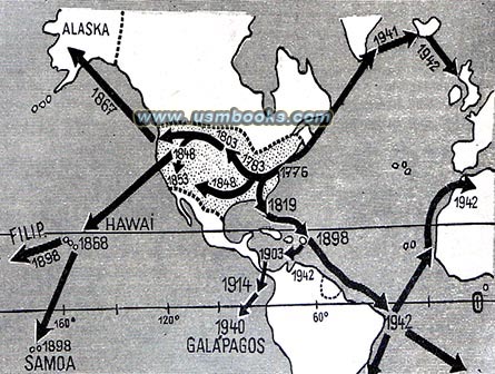 United States history map