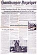 Hamburger Anzeiger 9 August 1944 - Hitler plot traitors trial