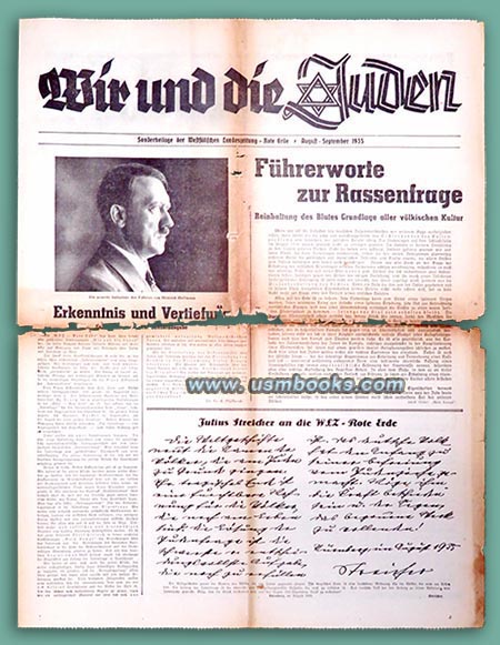 Wir und die Juden, Westfälische Landeszeitung – Rote Erde