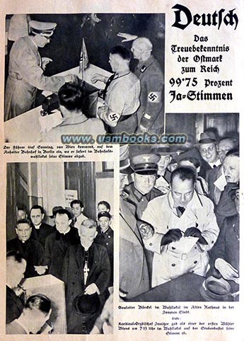 Gauleiter Joseph Bürckel, Adolf Hitler, Cardinal Innitzer