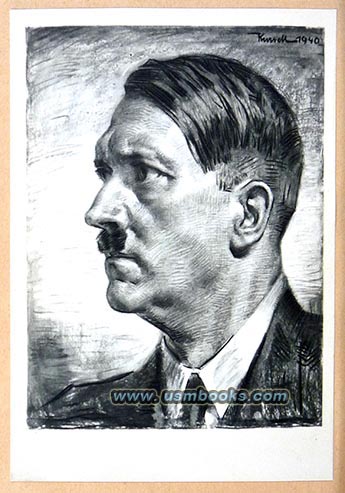 Adolf Hitler postcard