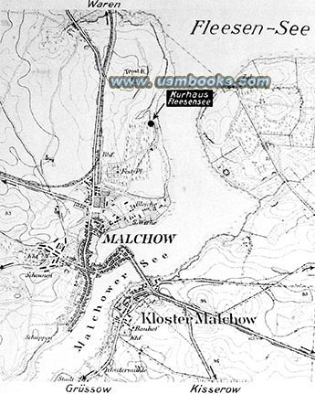 Nazi police map 