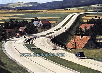 Die Strassen Adolf Hitlers Reichautobahn, Nazi freeway system