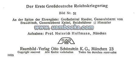 Raumbild number 51 der Erste Grodeutsche Reichskriegertag