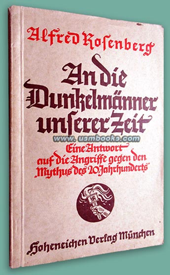 An die Dunkelmänner unserer Zeit, Alfred Rosenberg