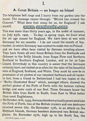 Nazi WW2 propaganda about England