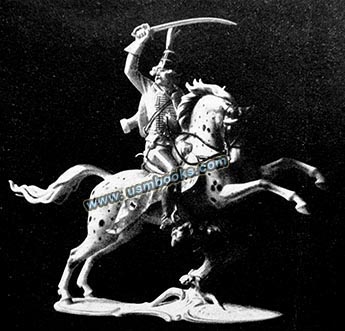 Allach porcelain figure Malachowski-Husar by Theodor Kärner SS Allach
