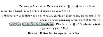 Reichsführer SS - SS Hauptamt, Limpert Verlag Berlin 1944
