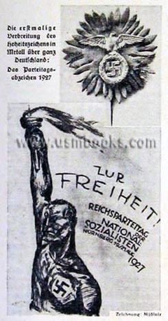 Nazi Party Day pin