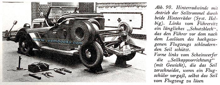 Autoschlepp Segelfliegen, car adaptation for gliders