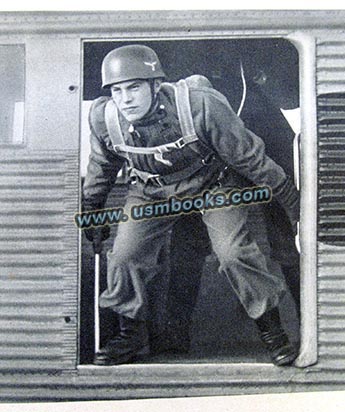Nazi paratrooper helmet