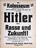 Hitler rally Nuremberg announcement poster
