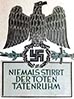 patriotic NSDAP sympathy card