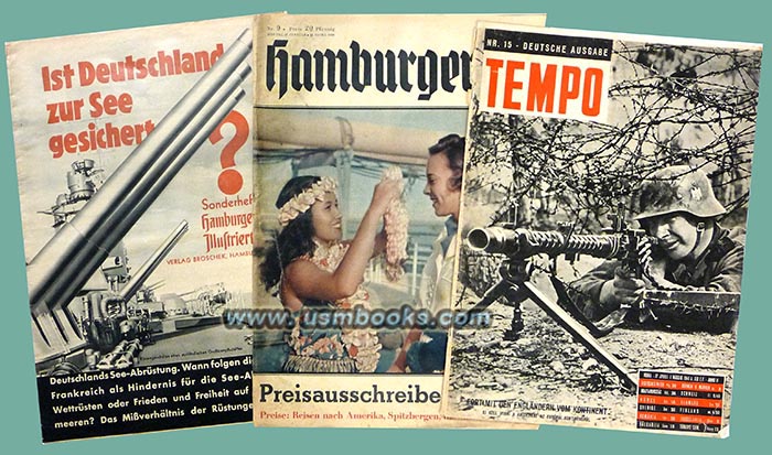 1933 Sonderheft Hamburger Illustrierte,  Ist Deutschland zur See gesichert?,