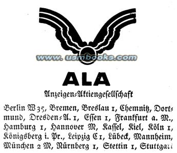 ALA, the Nazi Party advertising agency