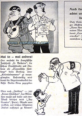 lies about Hitler and Nazi Germany in the foreign press
