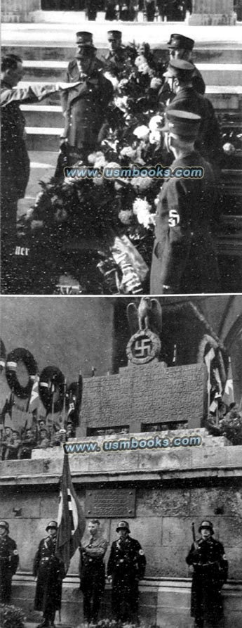 Nazi martyr monument at the Feldherrnhalle in Munich