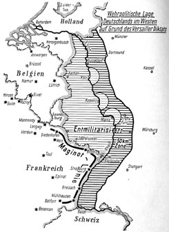 Siegfried Line map