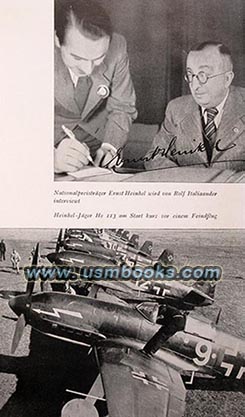 Ernst Heinkel; Rolf Italiaander; Heinkel Jäger He 113