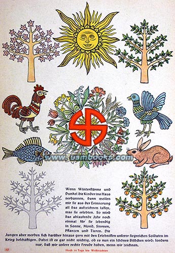 Nazi sunwheel swastika